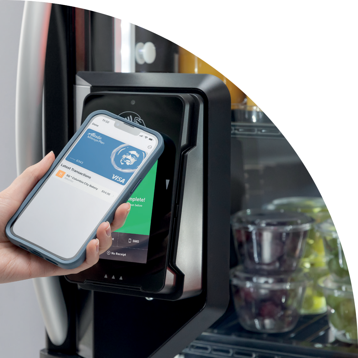 Mobile wallet payment on the smart terminal