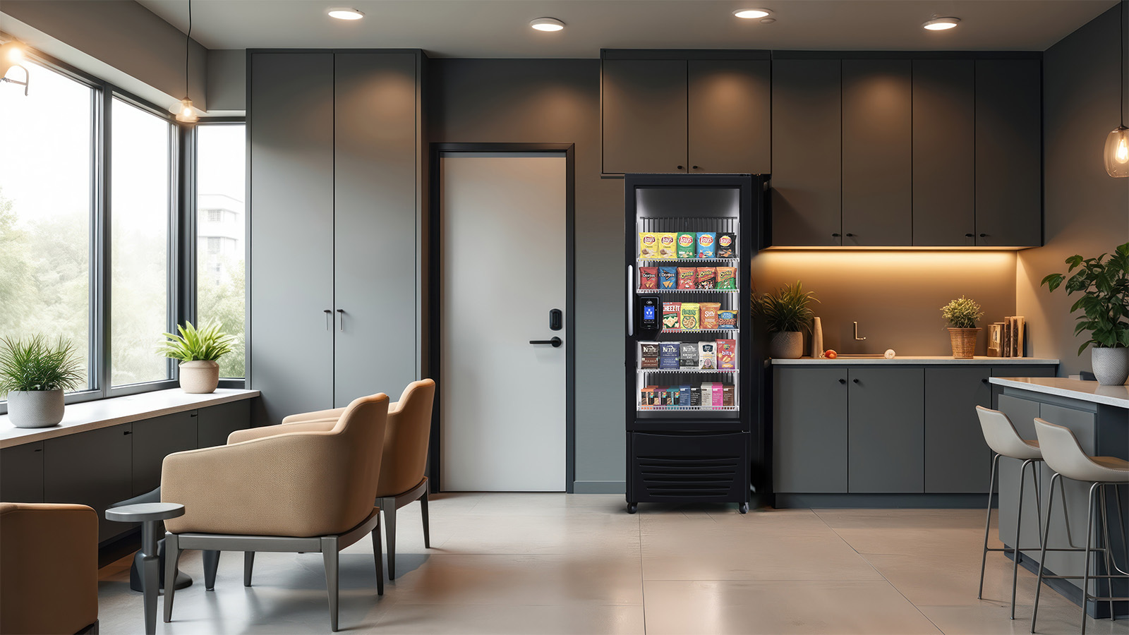 Ambient Snack Machine in a modern breakroom